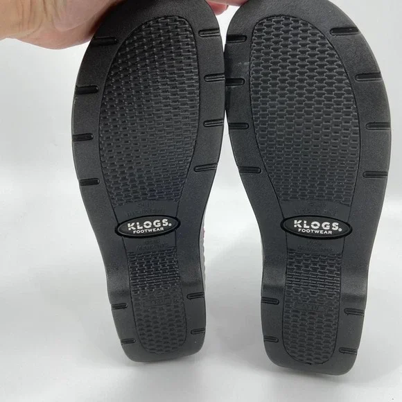 KLOGS Naples Comfort Clog Work Mule Leather Miami Vice Pink Women's Size 11 - Picture 10 of 12